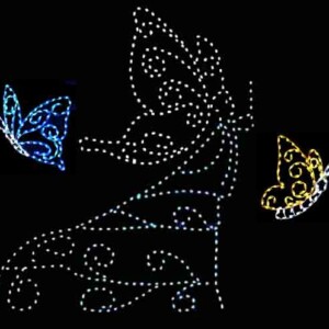 FAIRY - BUTTERFLY PRINCESS SCENE - LED